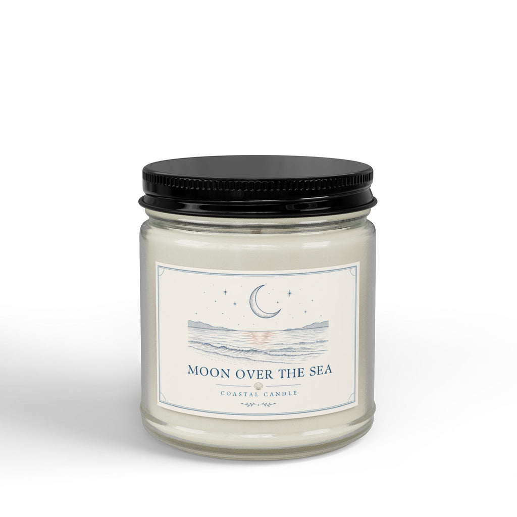 Moon Over the Sea Soy Candle - Seaside Scented Candle