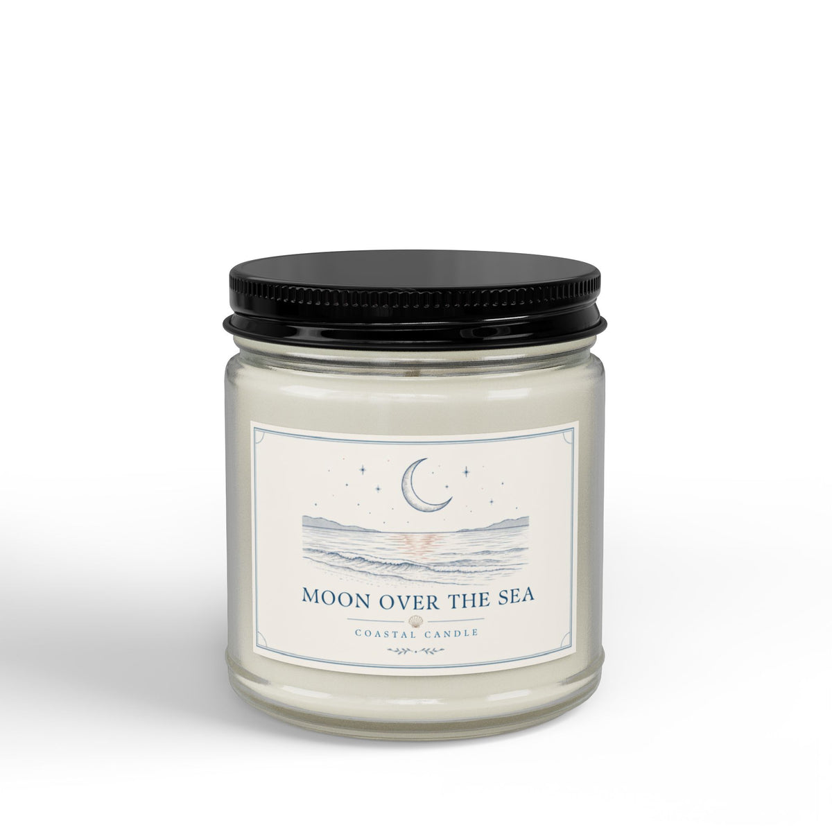 Moon Over the Sea Soy Candle - Seaside Scented Candle