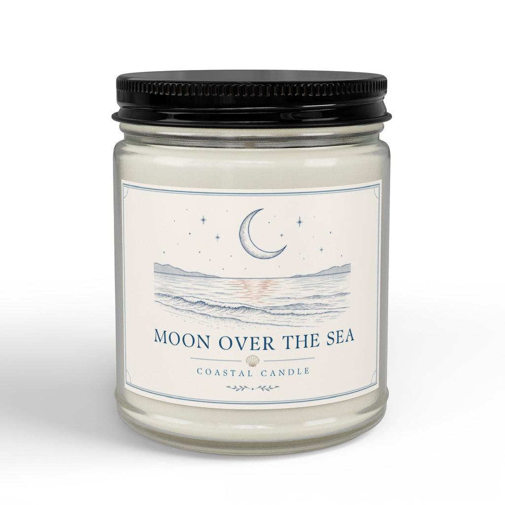 Moon Over the Sea Soy Candle - Seaside Scented Candle