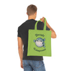"Deeply Unimpressed" Pufferfish Cotton Tote Bag