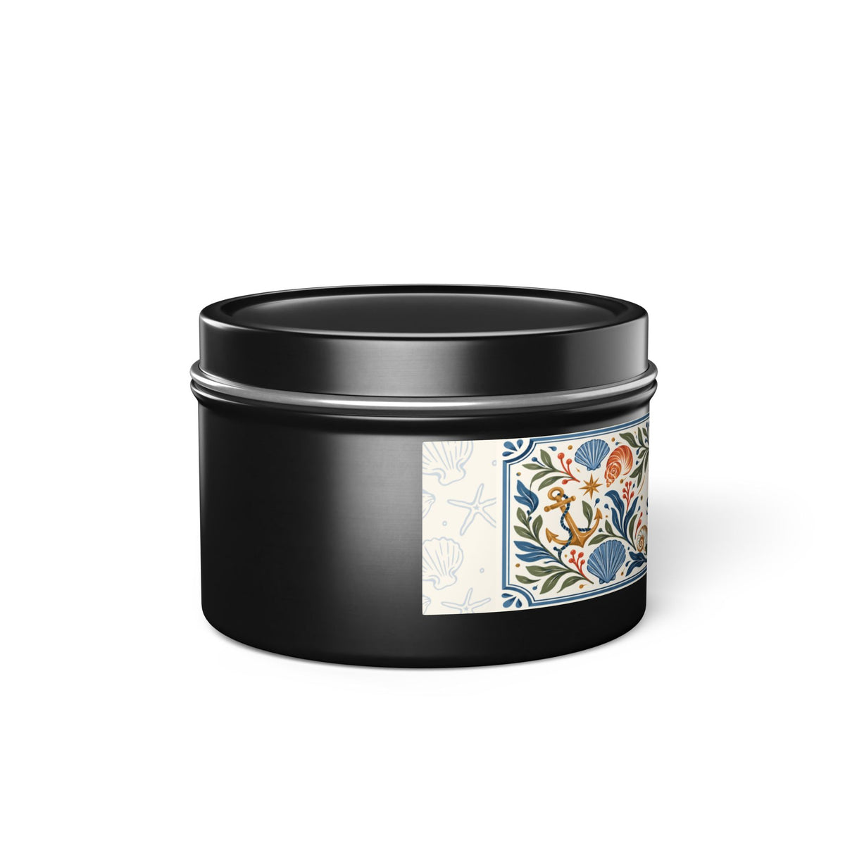 Cozy Season Coastal Candle Tin, Autumn Ocean-Inspired Candle