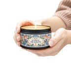 Cozy Season Coastal Candle Tin, Autumn Ocean-Inspired Candle