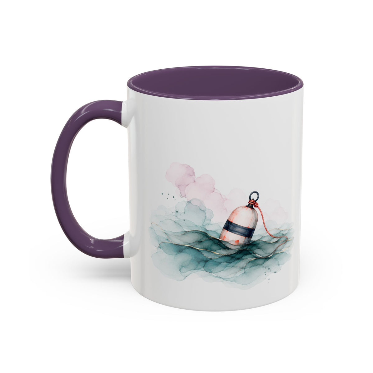 Lighthouse and Buoy Ceramic Mug