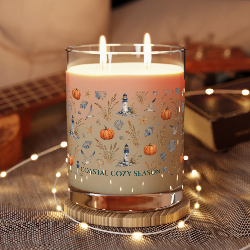 Coastal Cozy Season Soy Candle, 11 oz Fall Coastal Candle
