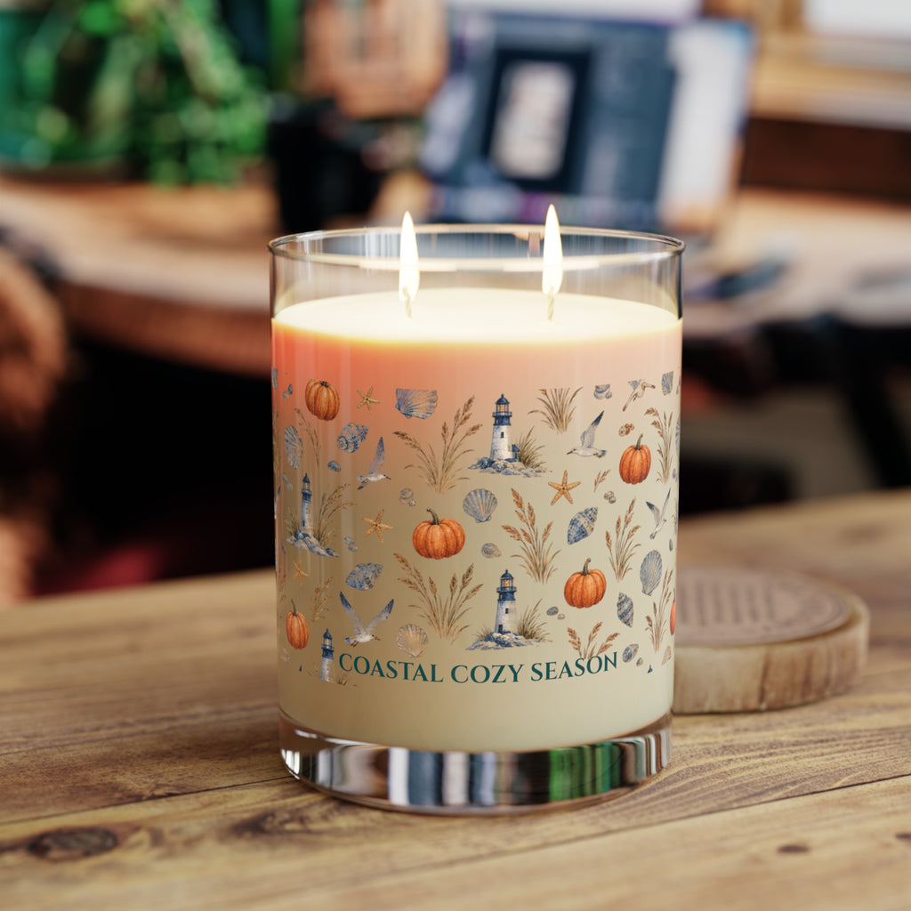 Coastal Cozy Season Soy Candle, 11 oz Fall Coastal Candle