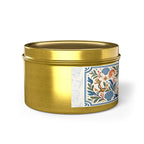 Cozy Season Coastal Candle Tin, Autumn Ocean-Inspired Candle