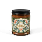 Cozy Season Coastal Soy Candle,  Amber Jar Nautical Candle