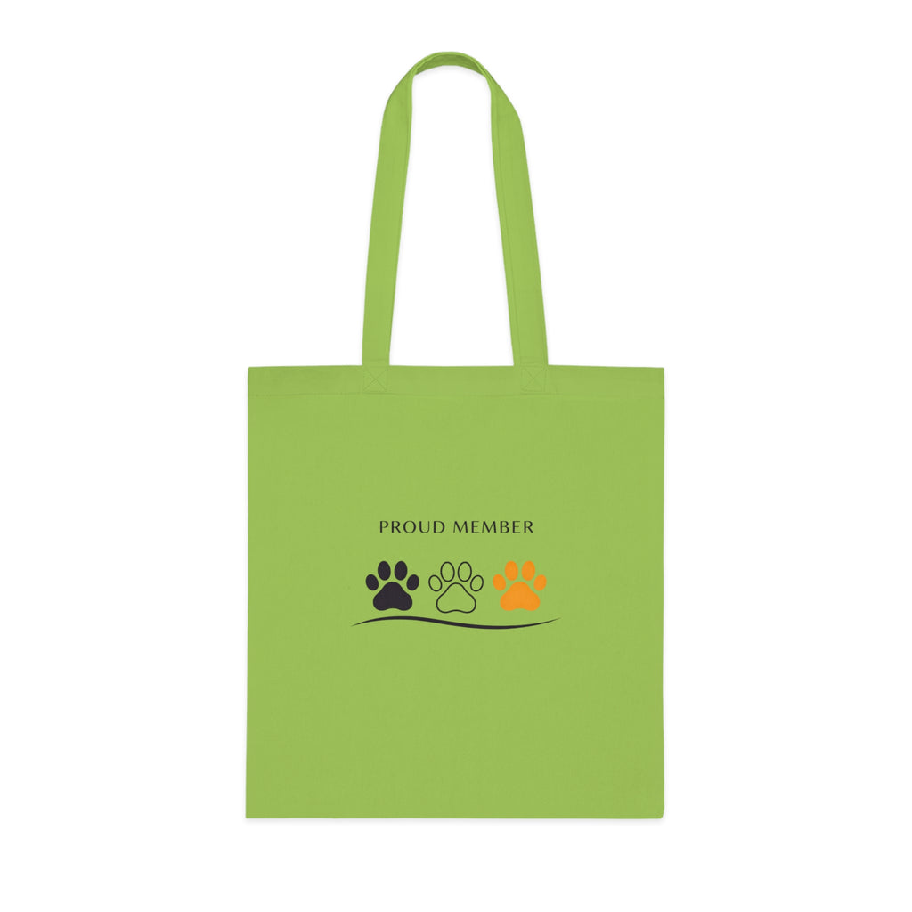 Cotton Tote Bag for Cat Lovers "Coastal Cat Club"