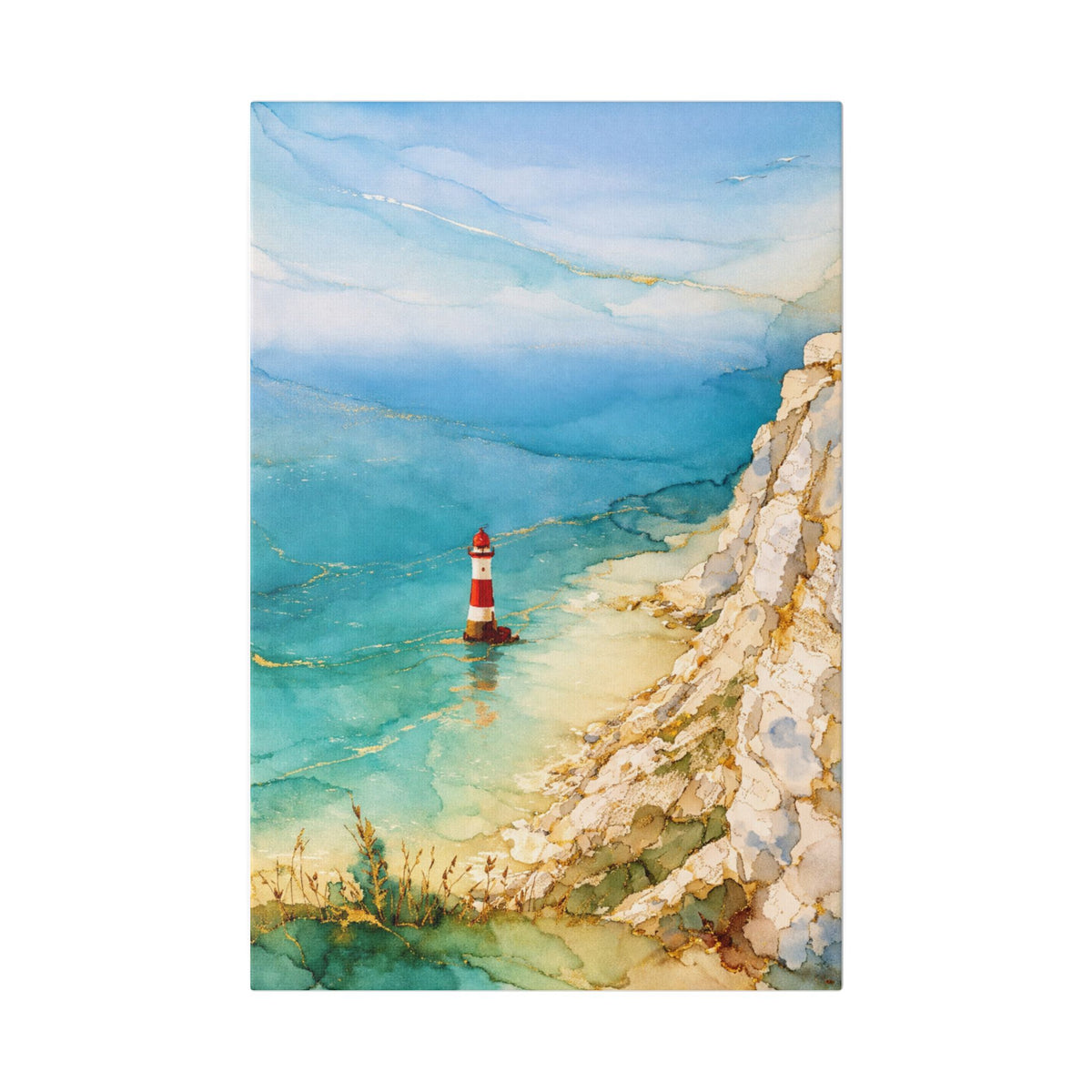 Beachy Head Lighthouse Canvas Print