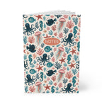 Ocean Life Notebook, Softcover A5 Journal with Octopus & Jellyfish Pattern