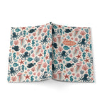 Ocean Life Notebook, Softcover A5 Journal with Octopus & Jellyfish Pattern