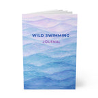 Wild Swimming Journal, A5 Softcover Notebook (“One dip at a time” cover)