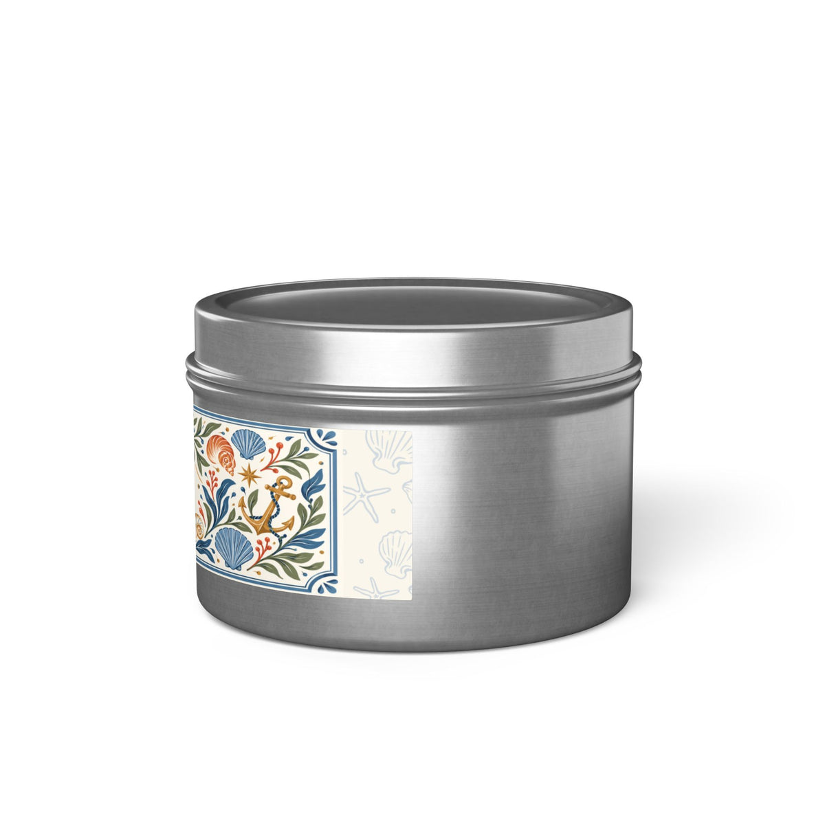 Cozy Season Coastal Candle Tin, Autumn Ocean-Inspired Candle