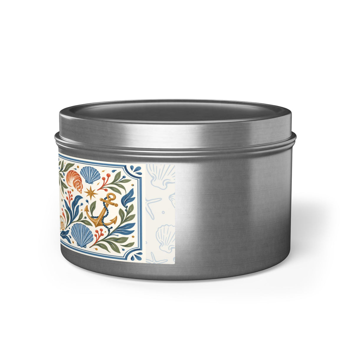 Cozy Season Coastal Candle Tin, Autumn Ocean-Inspired Candle