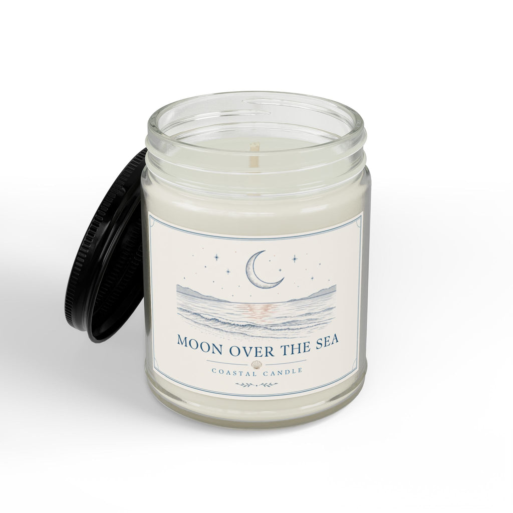 Moon Over the Sea Soy Candle - Seaside Scented Candle