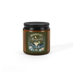 "Midnight Margaritas" Scented Soy Candle, Amber Jar Candle