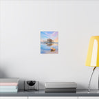 West Pier Sunset Seascape Canvas
