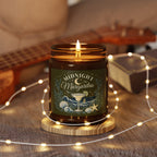 "Midnight Margaritas" Scented Soy Candle, Amber Jar Candle