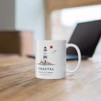 Coastal State of Mind Lighthouse Mug, Coastal Coffee Mug |