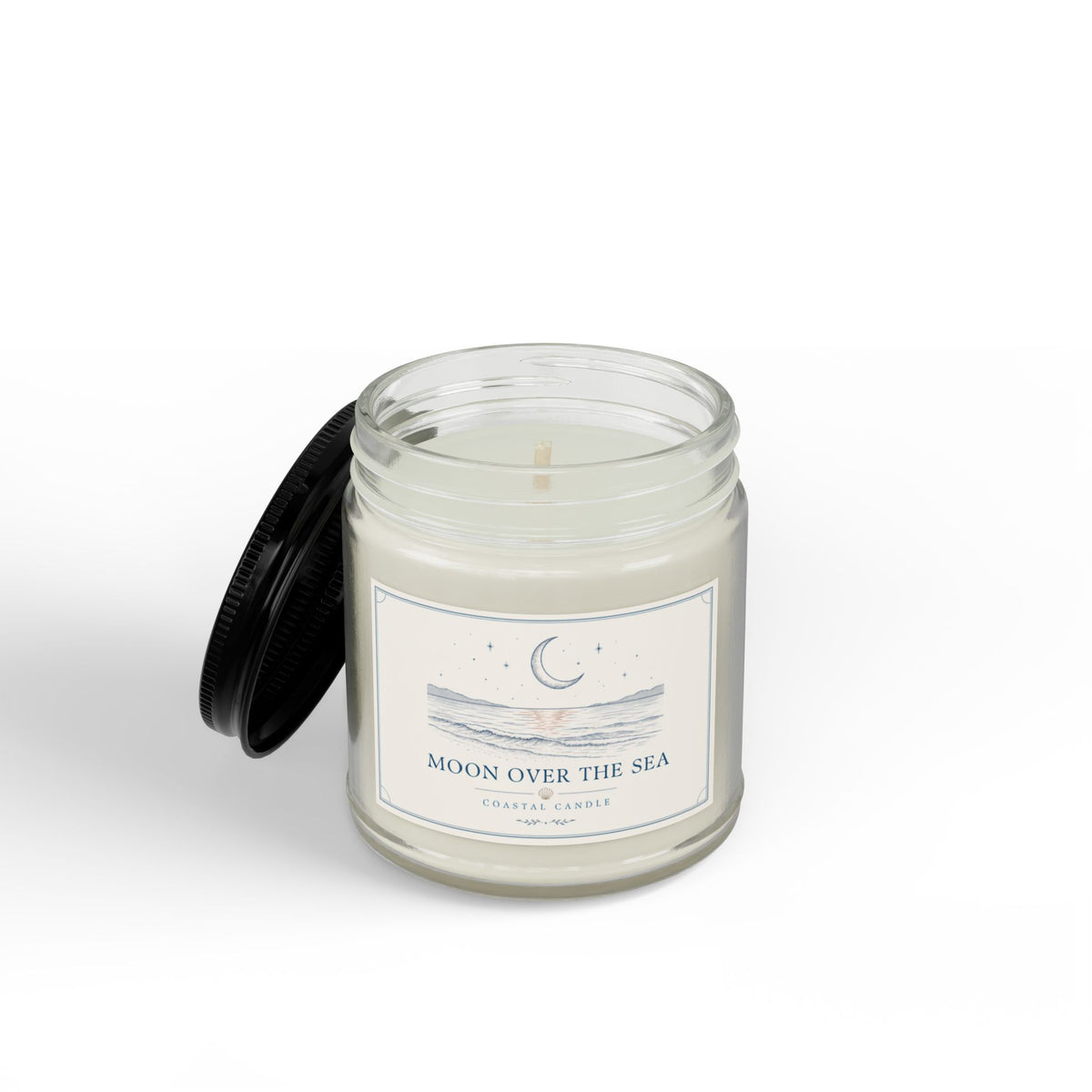 Moon Over the Sea Soy Candle - Seaside Scented Candle