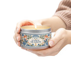 Cozy Season Coastal Candle Tin, Autumn Ocean-Inspired Candle