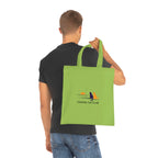 "Coastal Cat Club" Cotton Tote  Bag