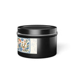 Cozy Season Coastal Candle Tin, Autumn Ocean-Inspired Candle