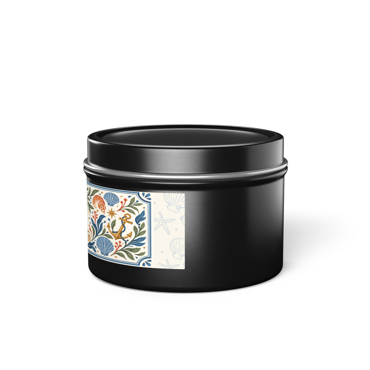 Cozy Season Coastal Candle Tin, Autumn Ocean-Inspired Candle