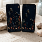 Ocean Phone Wallpaper Bundle, 5 Coastal Lock & Home Screen Sets