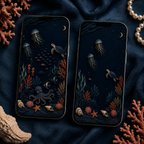 Underwater Dream Phone Wallpaper Set, Ocean Lock & Home Screen