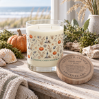 Coastal Cozy Season Soy Candle, 11 oz Fall Coastal Candle