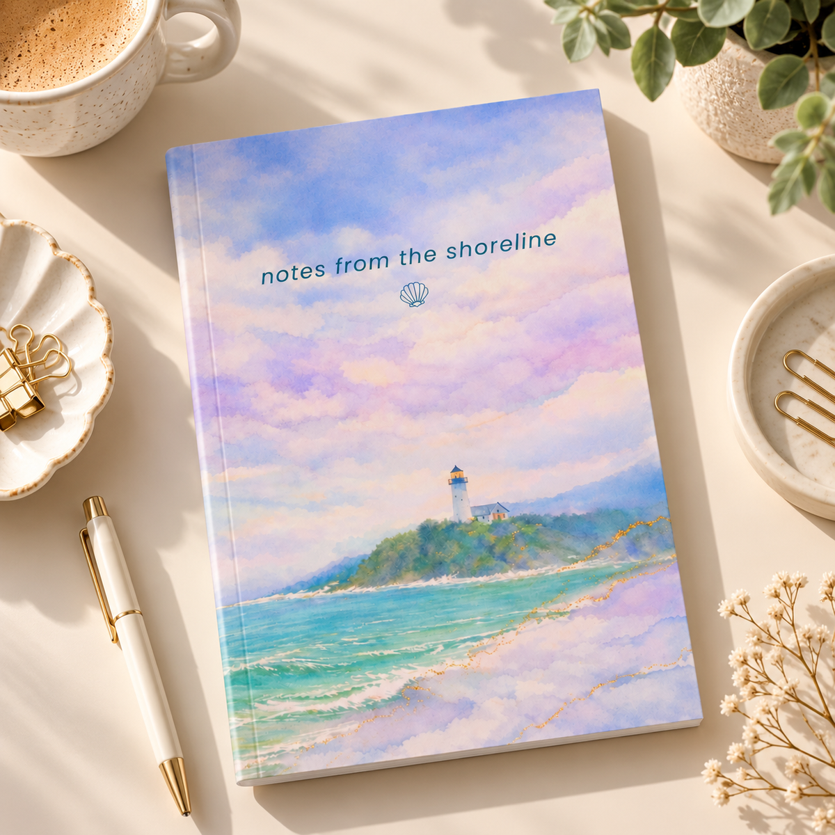Notes From the Shoreline - A5 Notebook